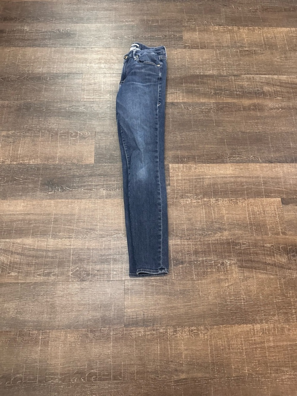 Good American Good Legs Dark Blue Denim Wash Size 8/29 - Picture 3 of 6